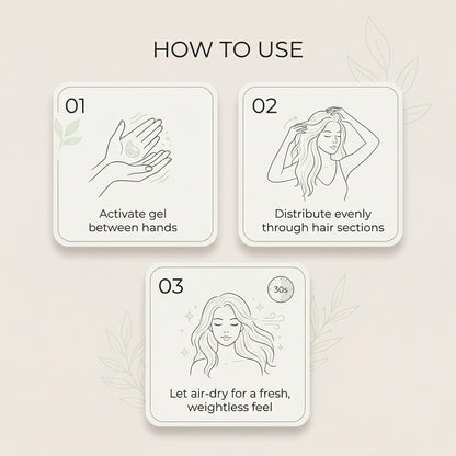 Volumizing Dry Shampoo Gel