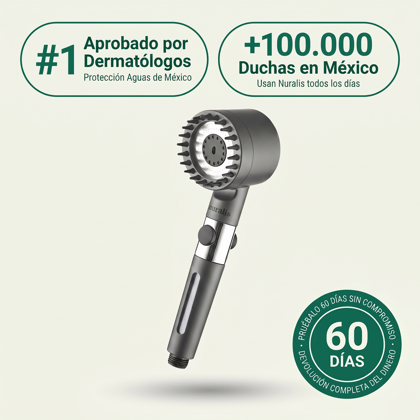 Salva tu piel y tu cabello del agua dura