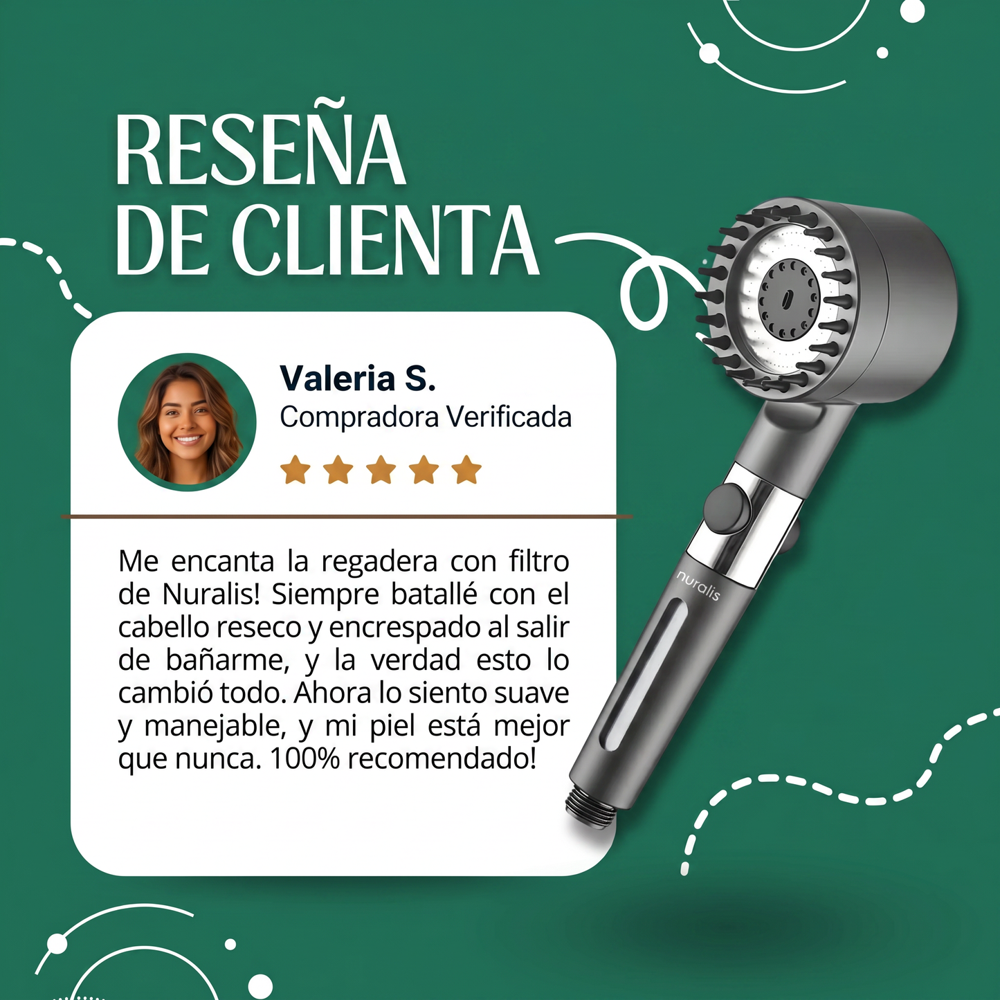 Salva tu piel y tu cabello del agua dura