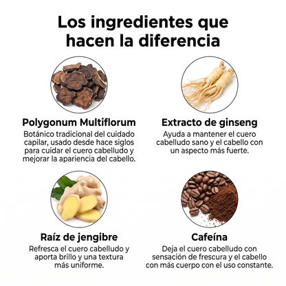 Champú de Crecimiento con Romero